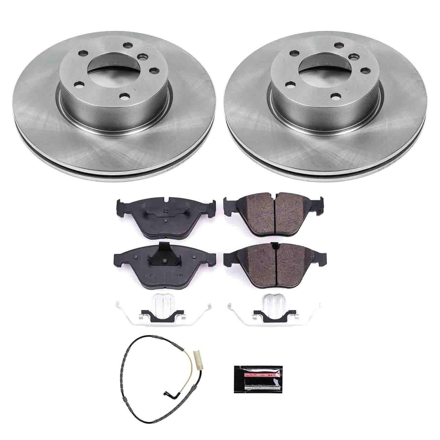 PowerStop Power Stop 09-10 BMW 328i xDrive Front Autospecialty Brake Kit KOE4678