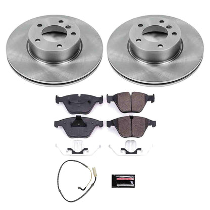 PowerStop Power Stop 09-10 BMW 328i xDrive Front Autospecialty Brake Kit KOE4678