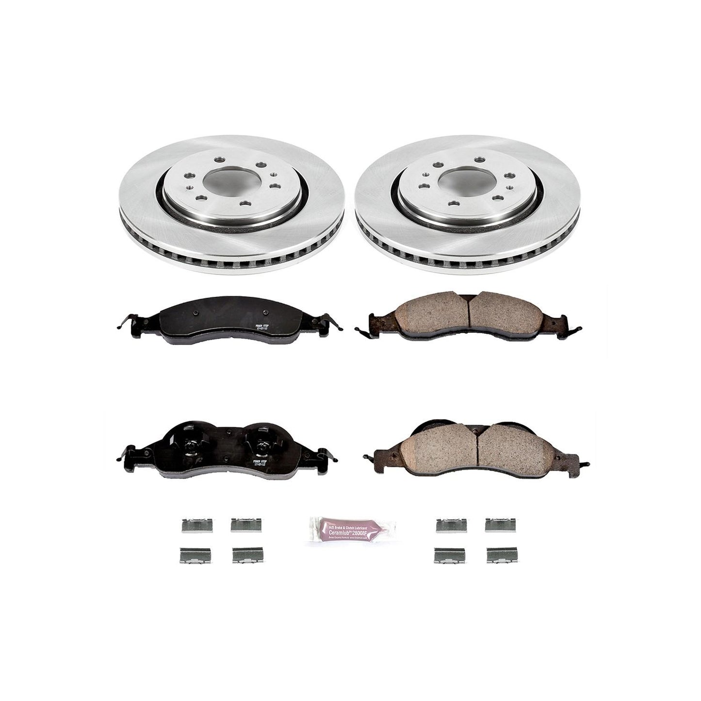 PowerStop Power Stop 07-09 Ford Expedition Front Autospecialty Brake Kit KOE4682