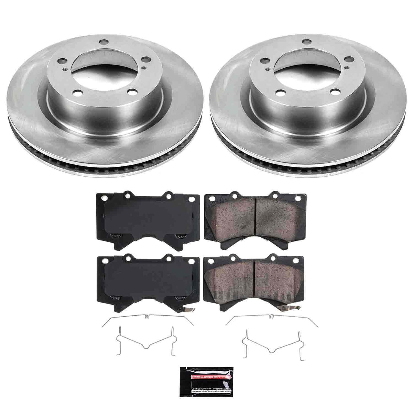 PowerStop Power Stop 08-11 Lexus LX570 Front Autospecialty Brake Kit KOE4696