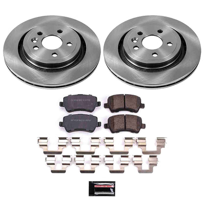 PowerStop Power Stop 11-18 Volvo S60 Rear Autospecialty Brake Kit KOE4702