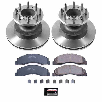 PowerStop Power Stop 08-19 Ford E-350 Super Duty Front Autospecialty Brake Kit KOE4717