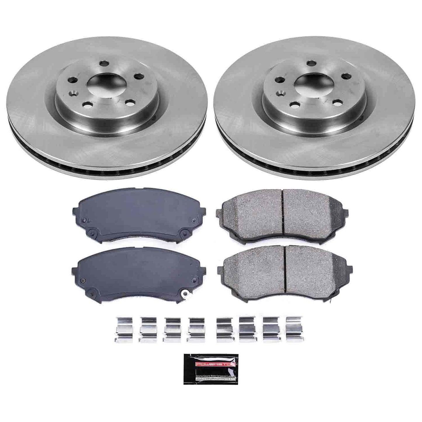 PowerStop Power Stop 08-14 Cadillac CTS Front Autospecialty Brake Kit KOE4720