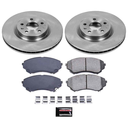 PowerStop Power Stop 08-14 Cadillac CTS Front Autospecialty Brake Kit KOE4720