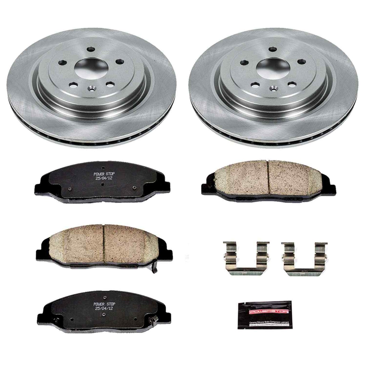 PowerStop Power Stop 08-14 Cadillac CTS Rear Autospecialty Brake Kit KOE4723