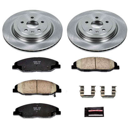 PowerStop Power Stop 08-14 Cadillac CTS Rear Autospecialty Brake Kit KOE4723