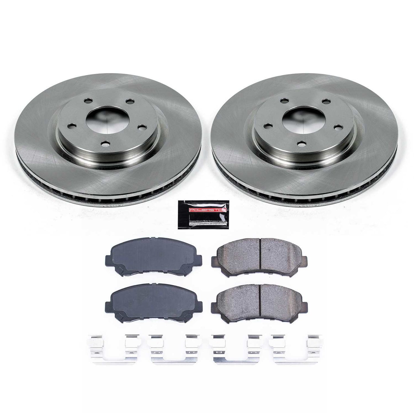 PowerStop Power Stop 08-14 Nissan Rogue Front Autospecialty Brake Kit KOE4724