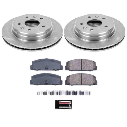 PowerStop Power Stop 86-91 Mazda RX-7 Rear Autospecialty Brake Kit KOE472