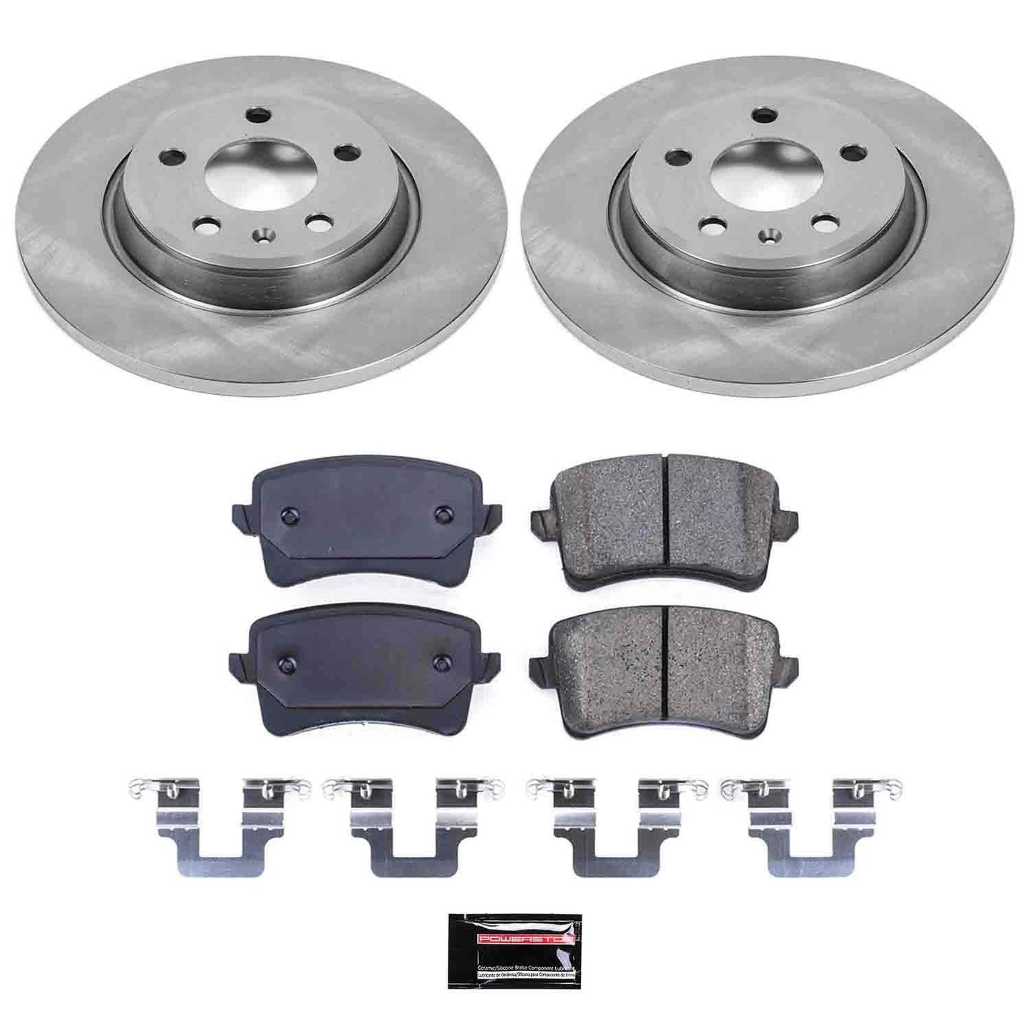 PowerStop Power Stop 09-16 Audi A4 Rear Autospecialty Brake Kit KOE4745