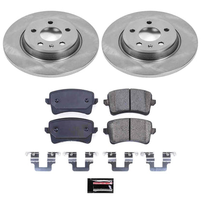 PowerStop Power Stop 09-16 Audi A4 Rear Autospecialty Brake Kit KOE4745