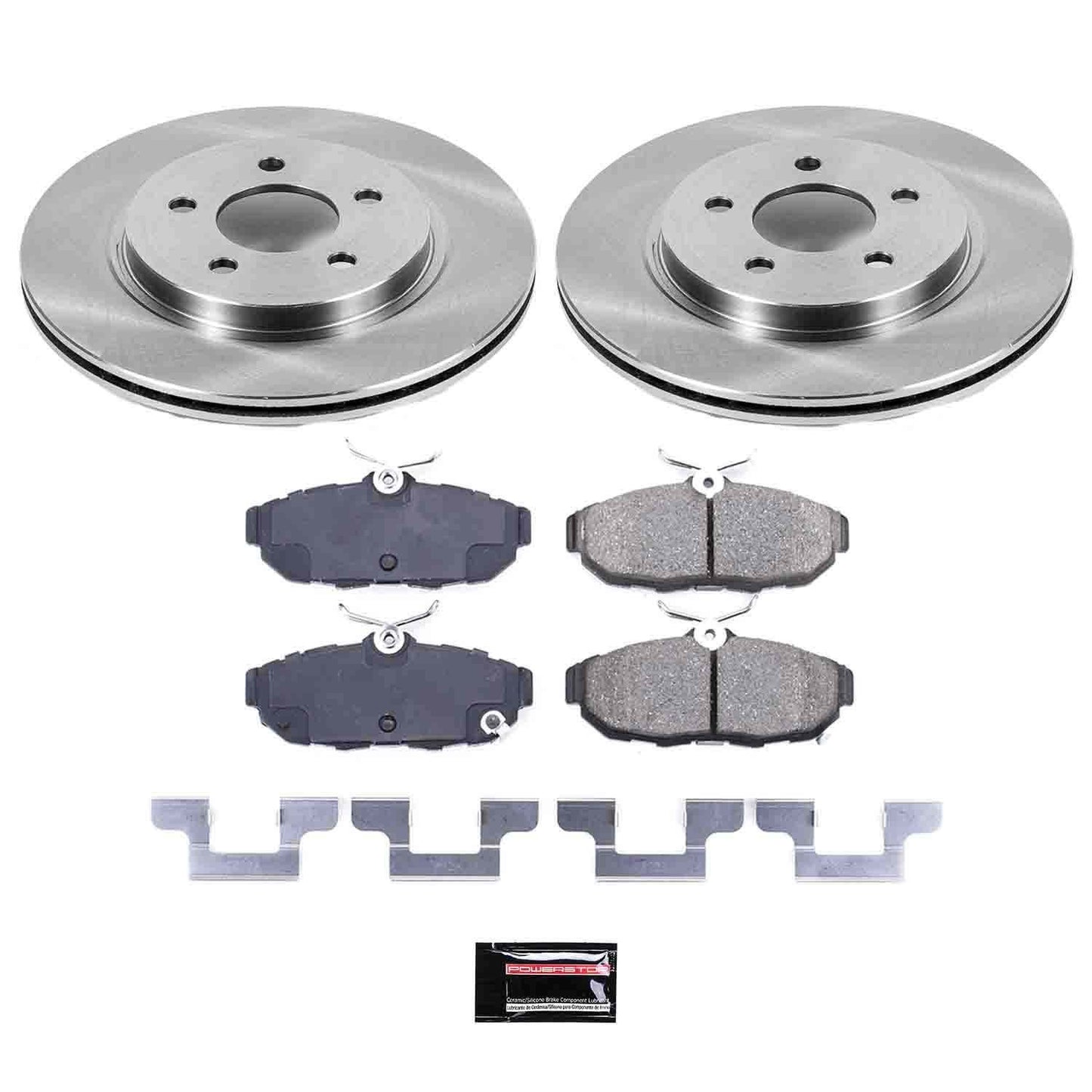 PowerStop Power Stop 11-14 Ford Mustang Rear Autospecialty Brake Kit KOE4749