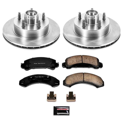 PowerStop Power Stop 90-97 Ford Aerostar Front Autospecialty Brake Kit KOE4784