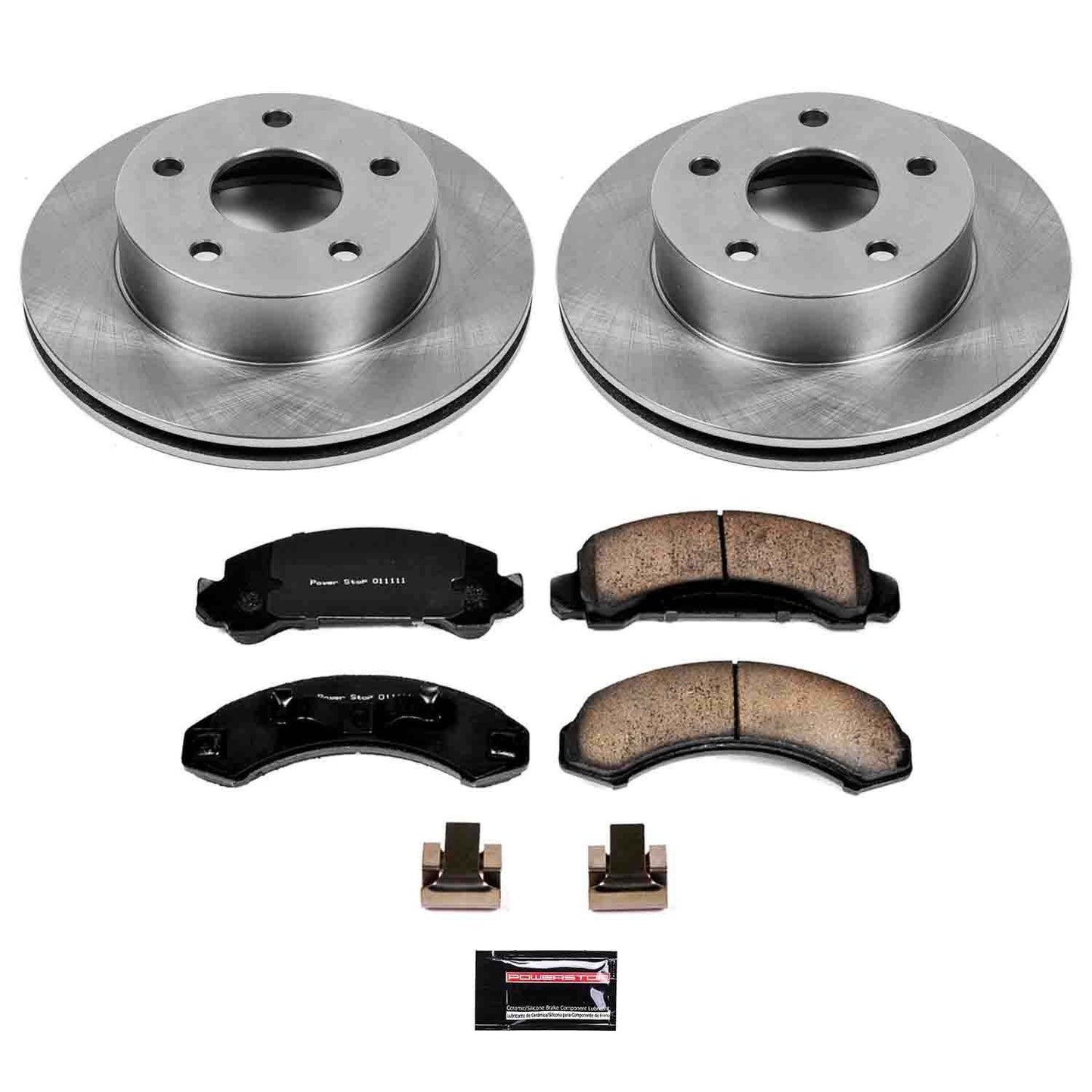 PowerStop Power Stop 90-97 Ford Aerostar Front Autospecialty Brake Kit KOE4787