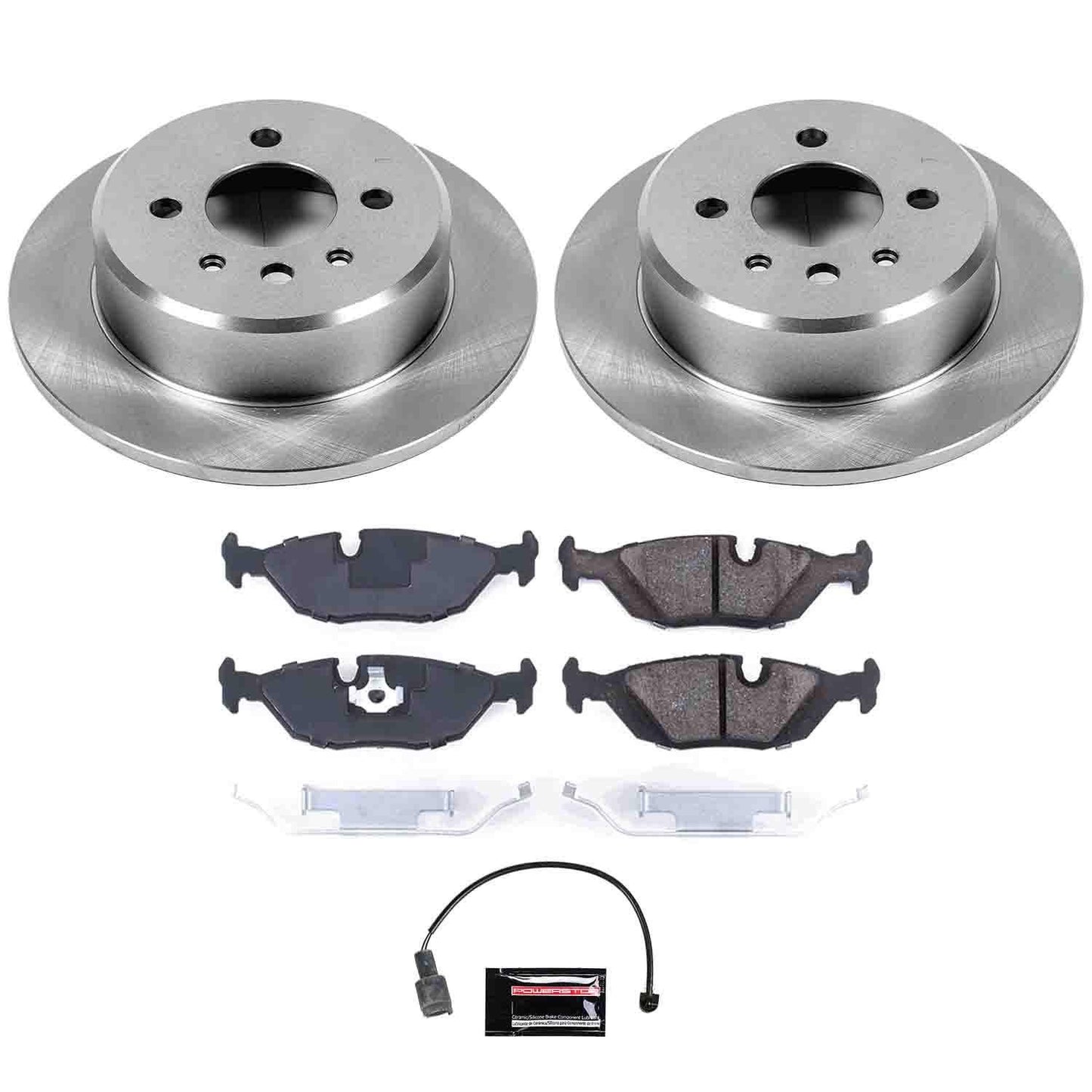 PowerStop Power Stop 91-92 BMW 318i Rear Autospecialty Brake Kit KOE4804
