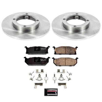 PowerStop Power Stop 89-94 Geo Metro Front Autospecialty Brake Kit KOE4811