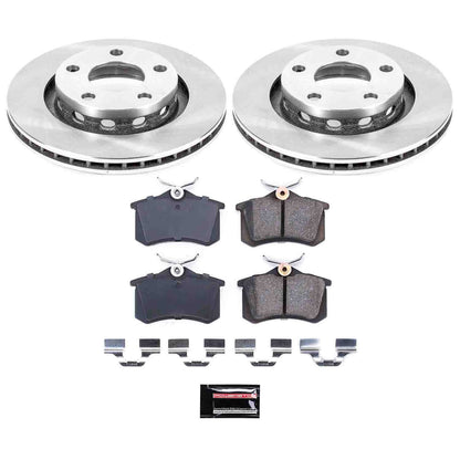 PowerStop Power Stop 1999 Audi A8 Rear Autospecialty Brake Kit KOE4848
