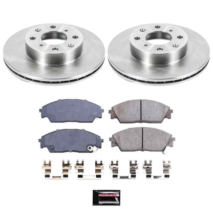 PowerStop Power Stop 88-90 Honda Prelude Front Autospecialty Brake Kit KOE4880