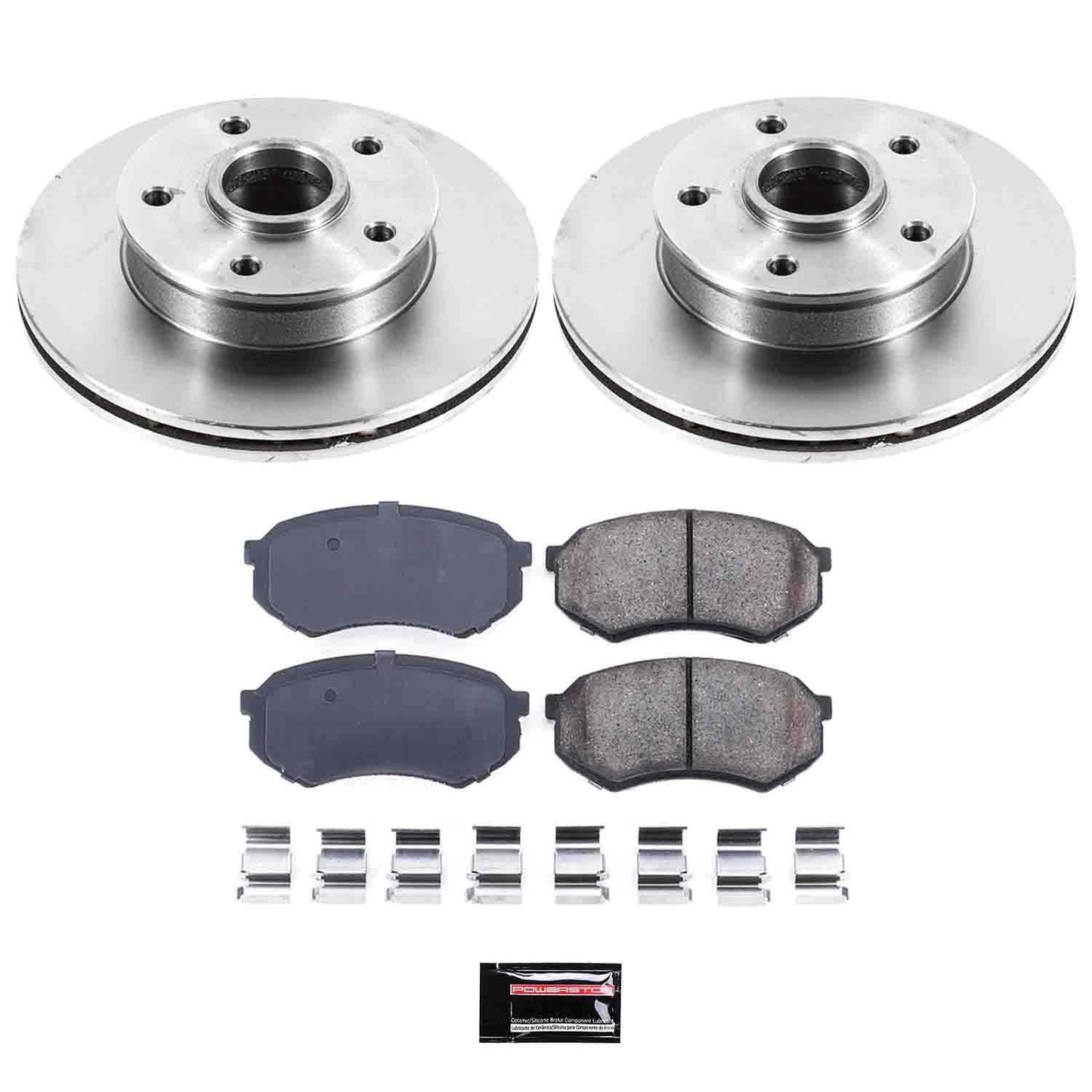 PowerStop Power Stop 90-91 Mazda 929 Front Autospecialty Brake Kit KOE4886