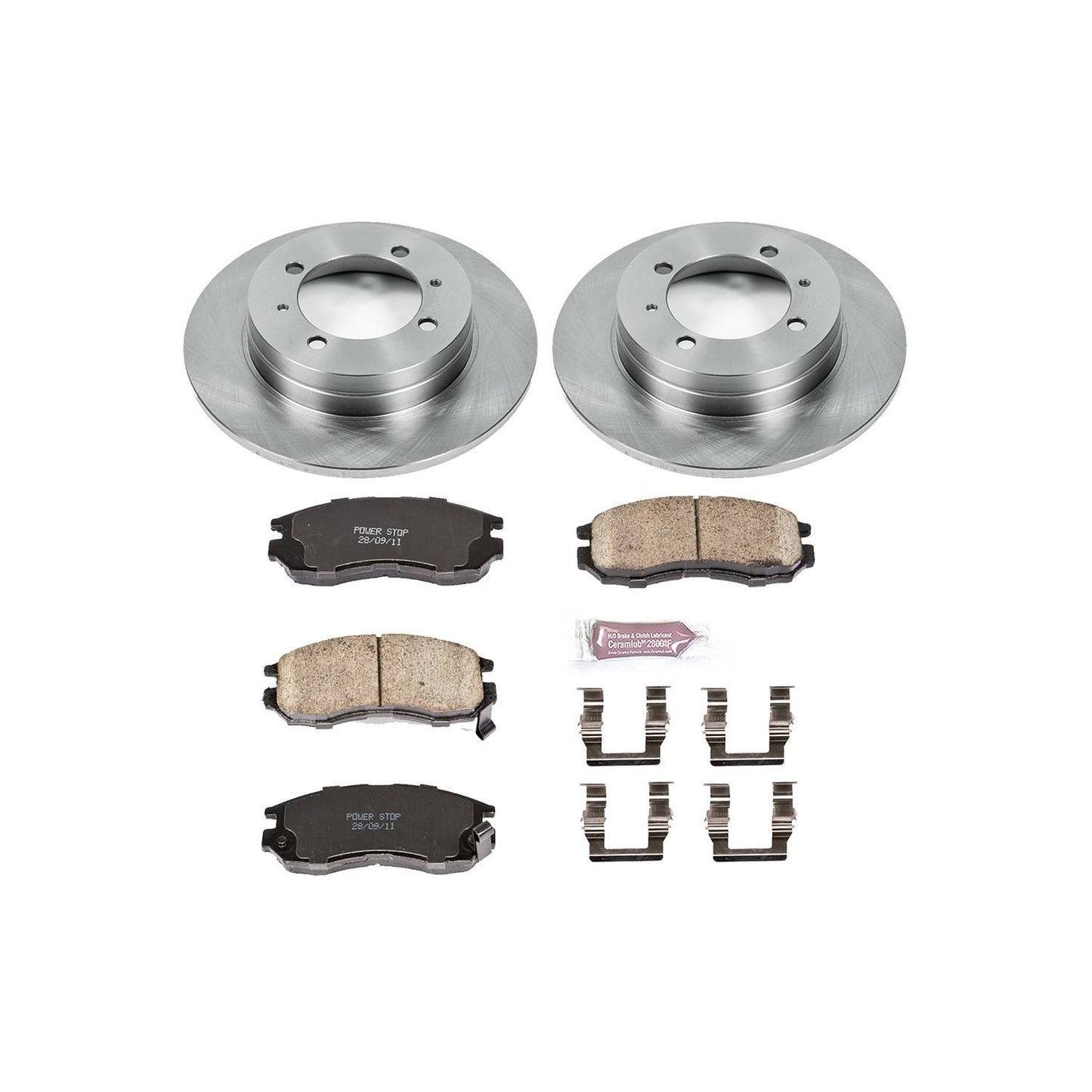 PowerStop Power Stop 1992 Mitsubishi Mirage Rear Autospecialty Brake Kit KOE4939