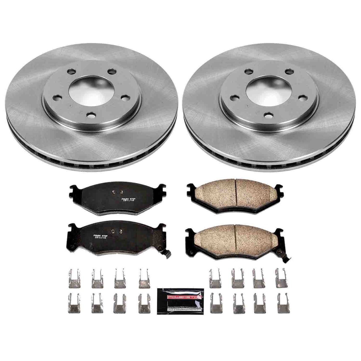PowerStop Power Stop 91-95 Chrysler Town & Country Front Autospecialty Brake Kit KOE4975
