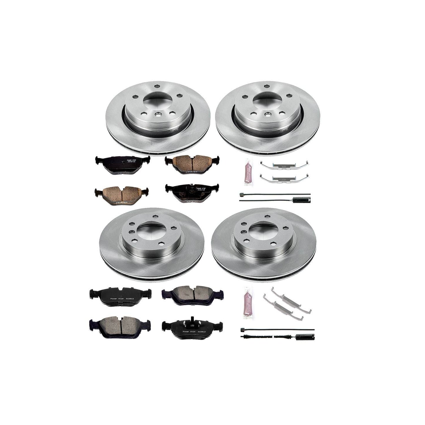 PowerStop Power Stop 98-99 BMW 323i Front & Rear Autospecialty Brake Kit KOE499