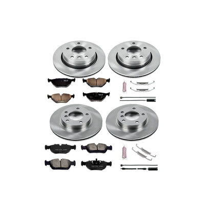 PowerStop Power Stop 98-99 BMW 323i Front & Rear Autospecialty Brake Kit KOE499