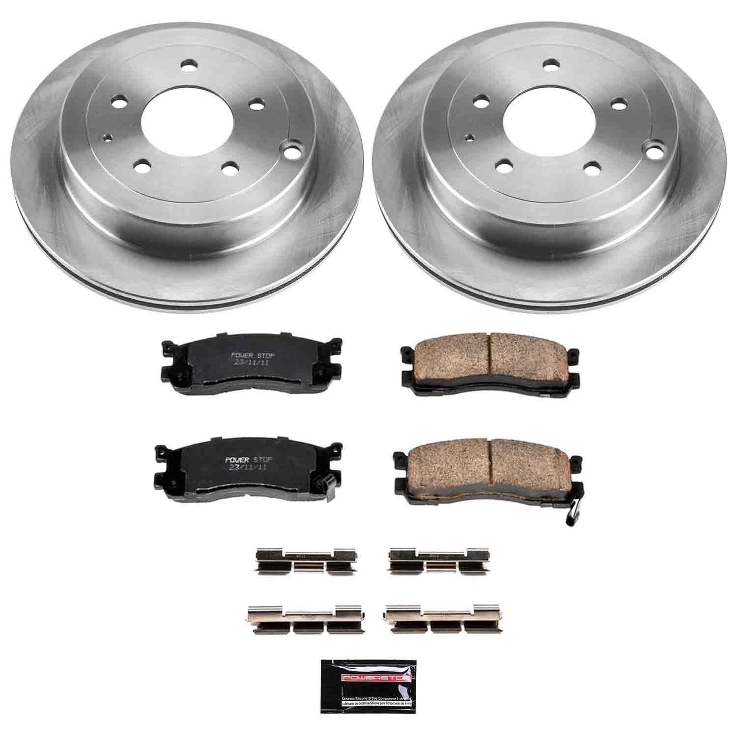 PowerStop Power Stop 92-95 Mazda 929 Rear Autospecialty Brake Kit KOE5009