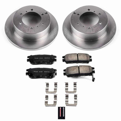 PowerStop Power Stop 91-00 Mitsubishi Montero Rear Autospecialty Brake Kit KOE5022