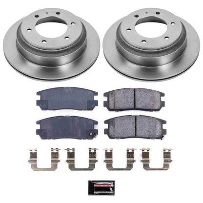 PowerStop Power Stop 96-99 Acura SLX Rear Autospecialty Brake Kit KOE5029
