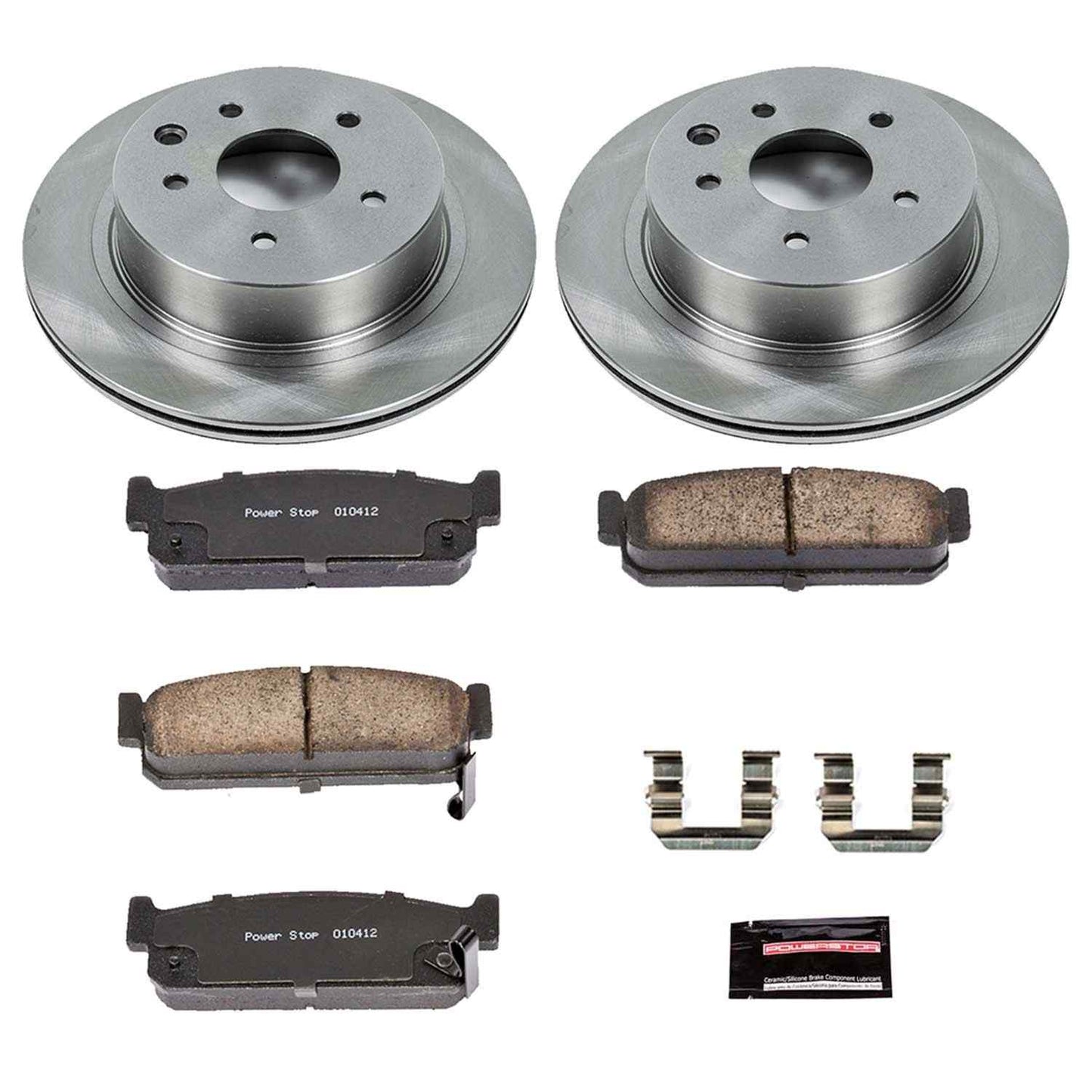PowerStop Power Stop 03-04 Infiniti M45 Rear Autospecialty Brake Kit KOE5032