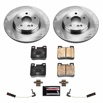 PowerStop Power Stop 2000 Mercedes-Benz E430 Rear Autospecialty Brake Kit KOE5053