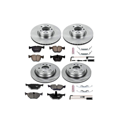 PowerStop Power Stop 97-00 BMW 540i Front & Rear Autospecialty Brake Kit KOE505