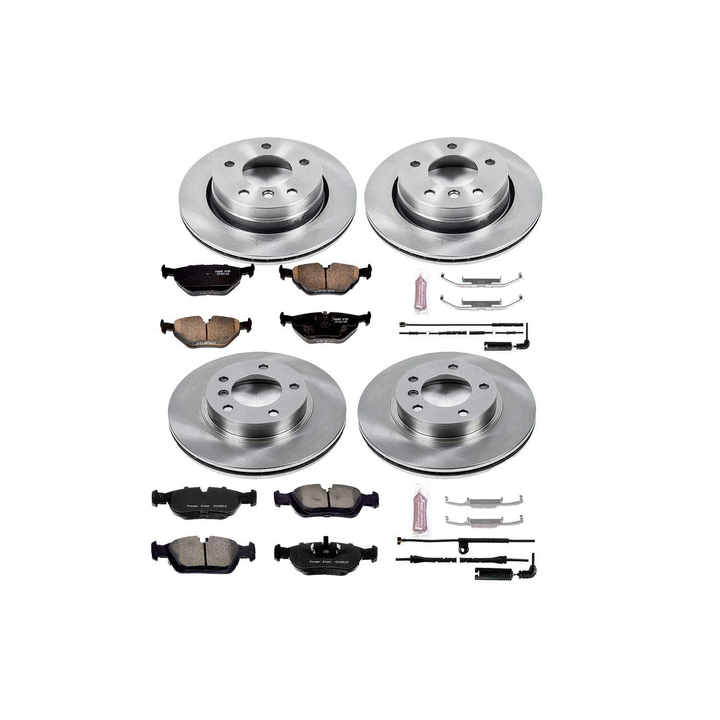 PowerStop Power Stop 2000 BMW 323Ci Front & Rear Autospecialty Brake Kit KOE507