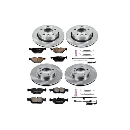 PowerStop Power Stop 2000 BMW 323Ci Front & Rear Autospecialty Brake Kit KOE507