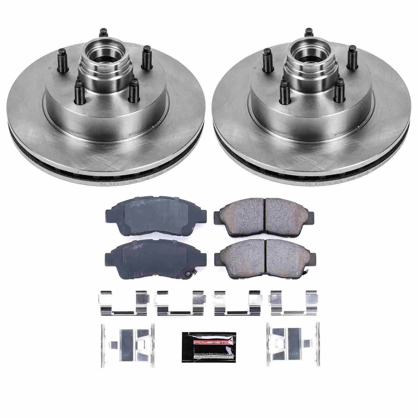 PowerStop Power Stop 98-02 Ford Ranger Front Autospecialty Brake Kit KOE5083