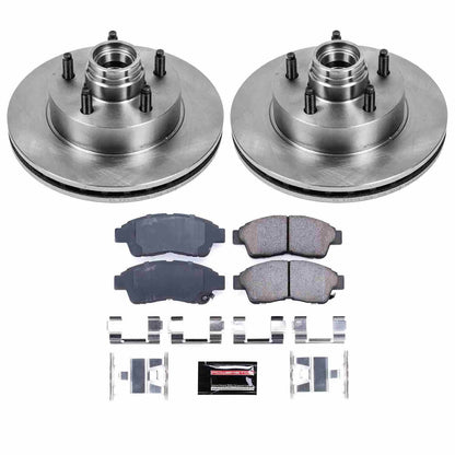 PowerStop Power Stop 98-02 Ford Ranger Front Autospecialty Brake Kit KOE5083