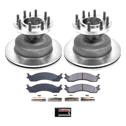 PowerStop Power Stop 03-05 Ford E-350 Club Wagon Front Autospecialty Brake Kit KOE5084