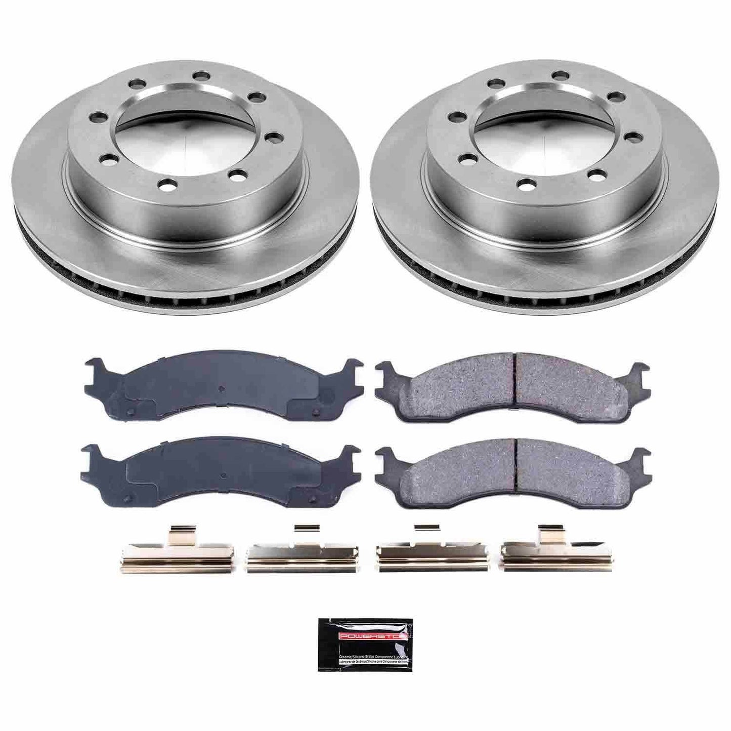 PowerStop Power Stop 95-99 Ford F-250 Front Autospecialty Brake Kit KOE5089