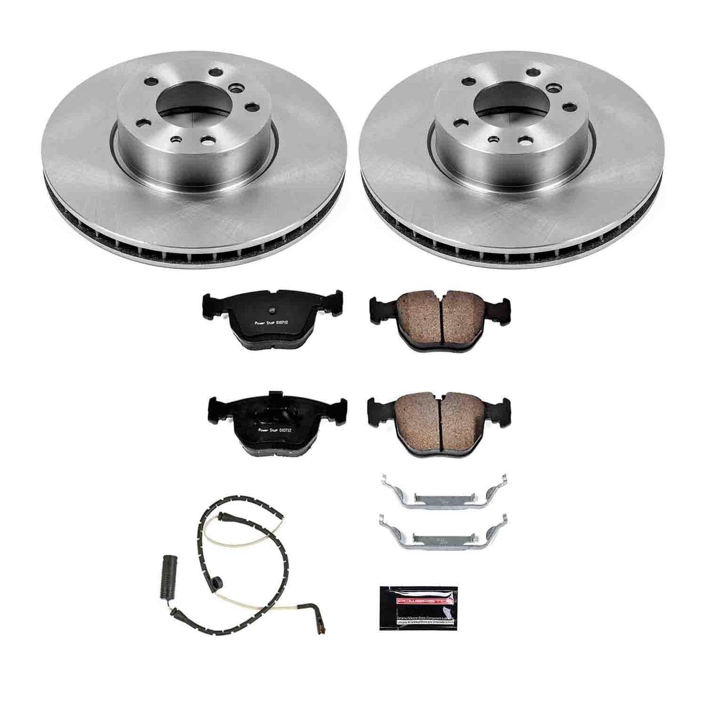 PowerStop Power Stop 97-00 BMW 540i Front Autospecialty Brake Kit KOE508