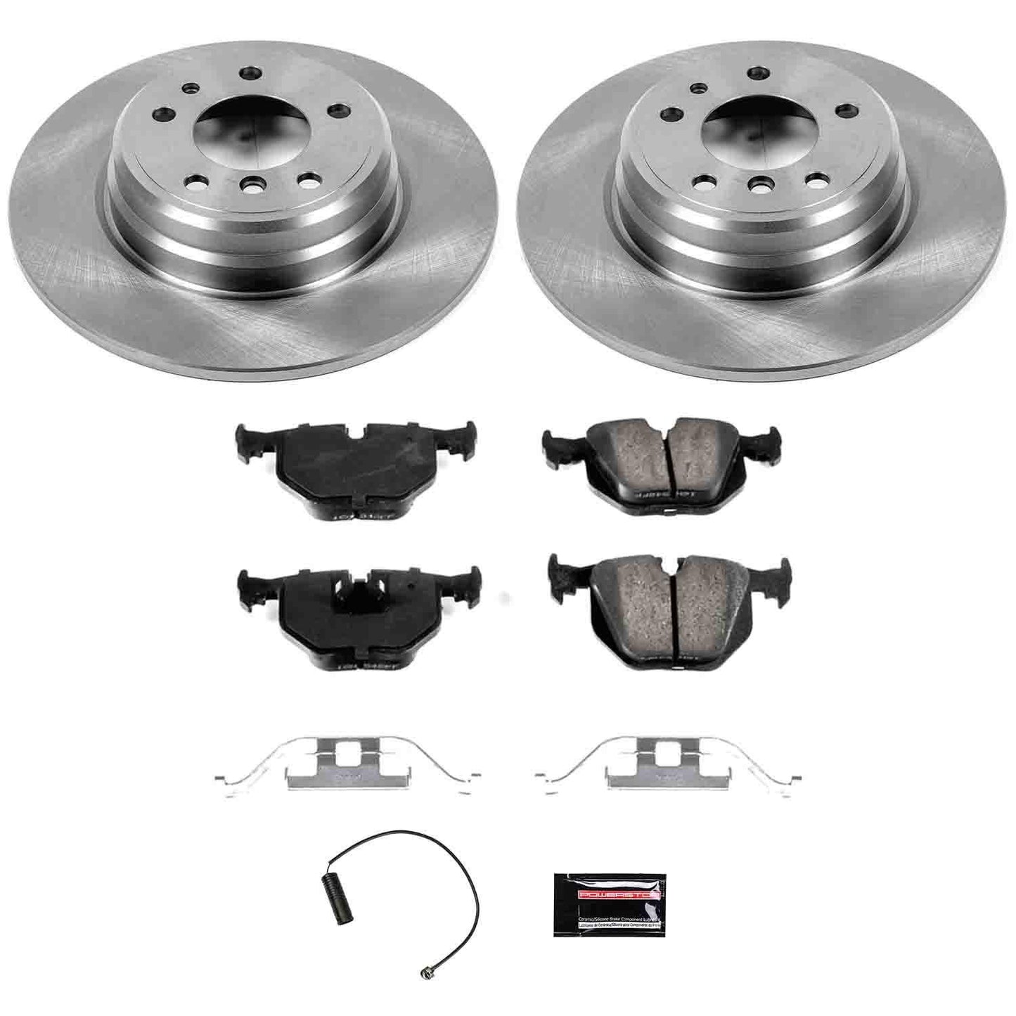 PowerStop Power Stop 94-97 BMW 840Ci Rear Autospecialty Brake Kit KOE510