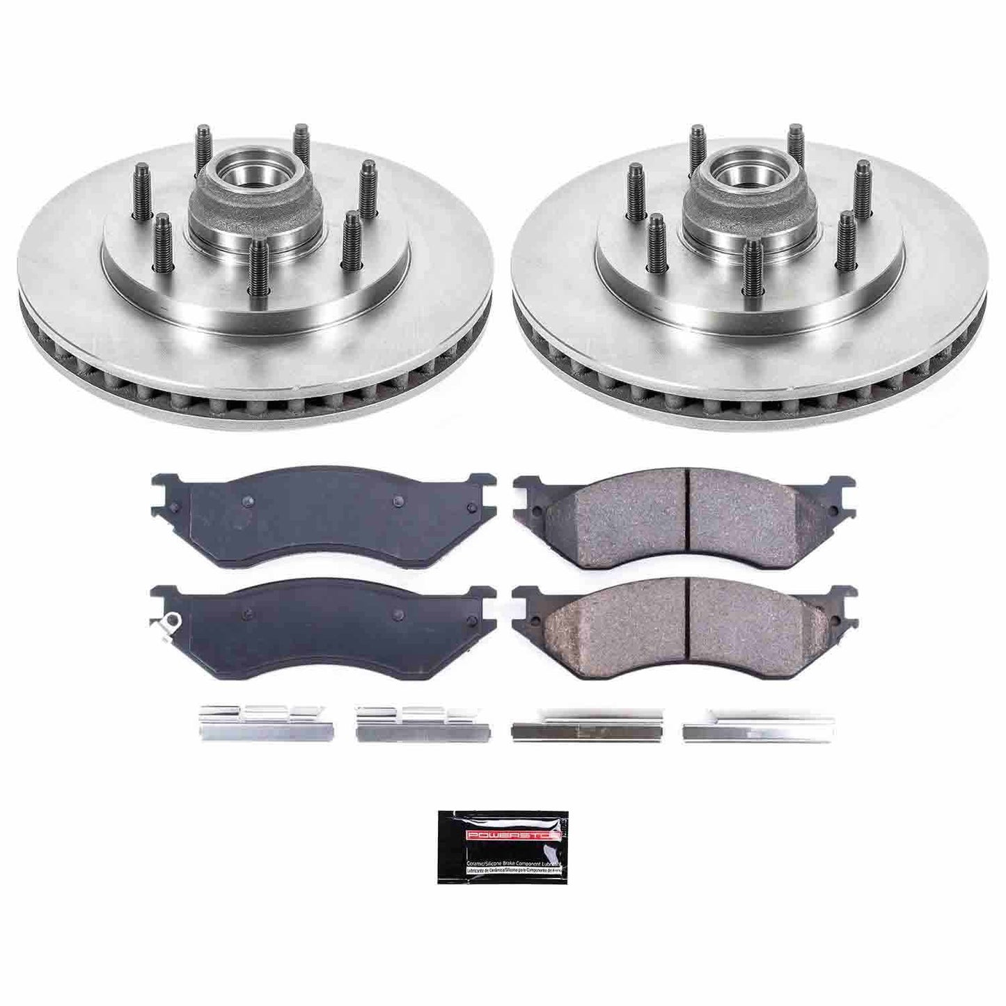 PowerStop Power Stop 00-01 Ford F-150 Front Autospecialty Brake Kit KOE5138
