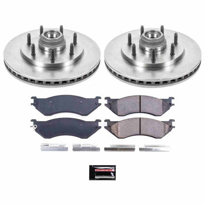 PowerStop Power Stop 00-01 Ford F-150 Front Autospecialty Brake Kit KOE5138