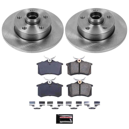 PowerStop Power Stop 92-95 Volkswagen Corrado Rear Autospecialty Brake Kit KOE513
