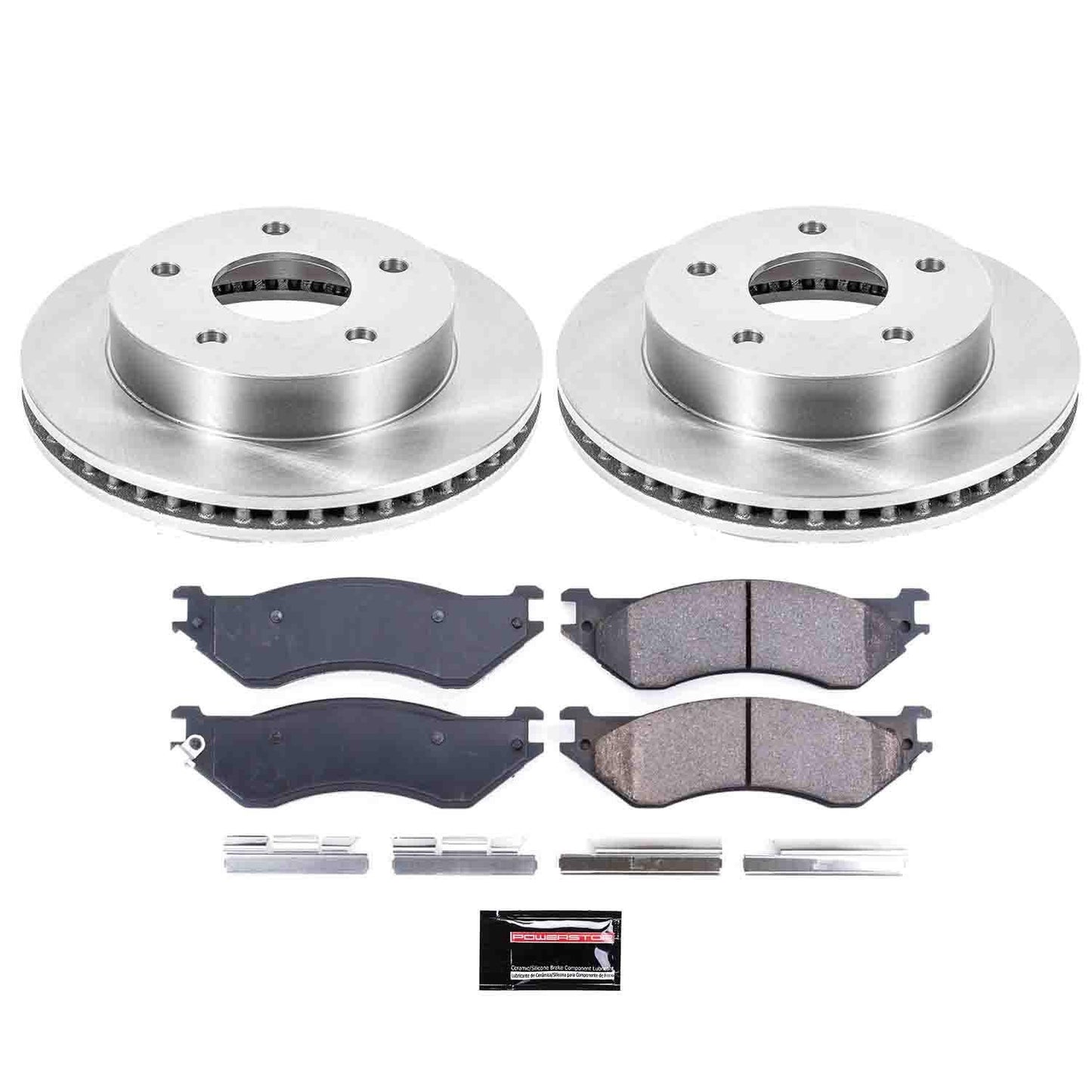 PowerStop Power Stop 00-01 Dodge Ram 1500 Front Autospecialty Brake Kit KOE5142