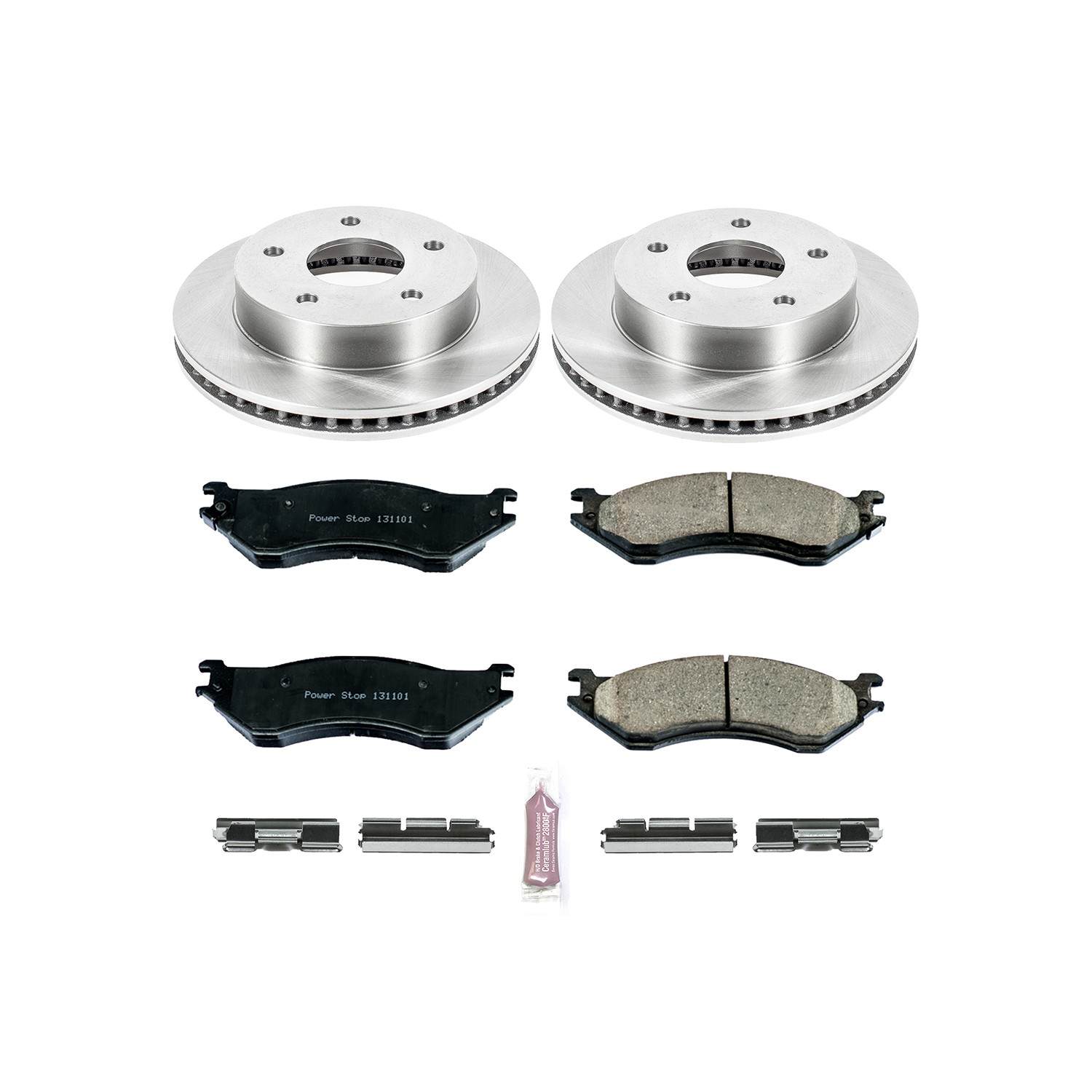PowerStop Power Stop 00-01 Dodge Ram 1500 Front Autospecialty Brake Kit KOE5142