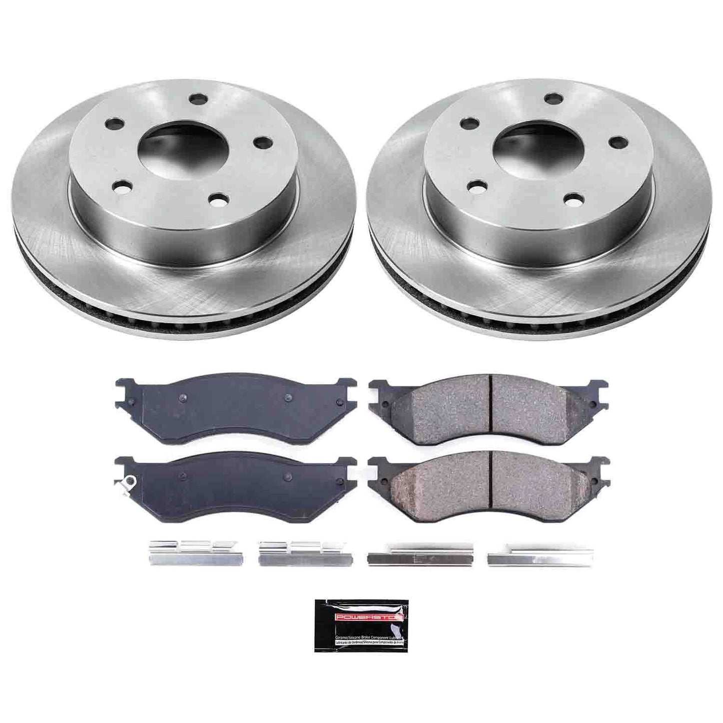 PowerStop Power Stop 00-01 Dodge Ram 1500 Front Autospecialty Brake Kit KOE5143