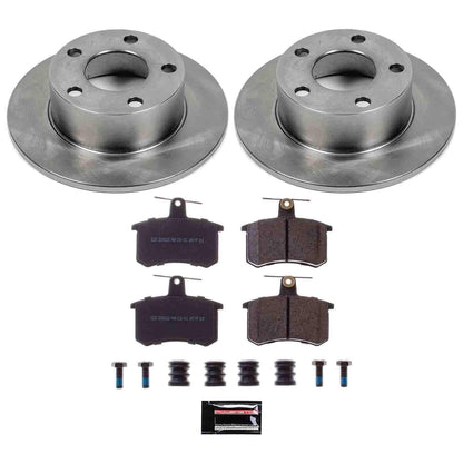 PowerStop Power Stop 95-97 Audi A6 Rear Autospecialty Brake Kit KOE514