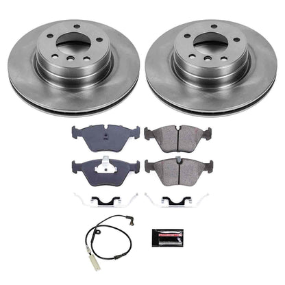 PowerStop Power Stop 04-05 BMW 525i Front Autospecialty Brake Kit KOE5156