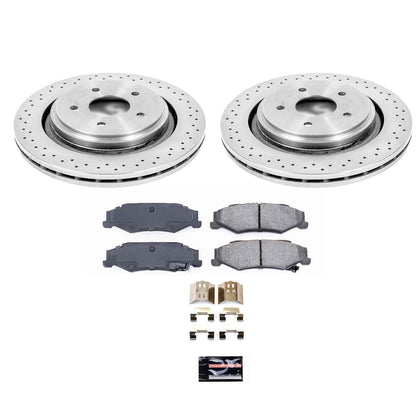 PowerStop Power Stop 06-09 Cadillac XLR Rear Autospecialty Brake Kit KOE5159