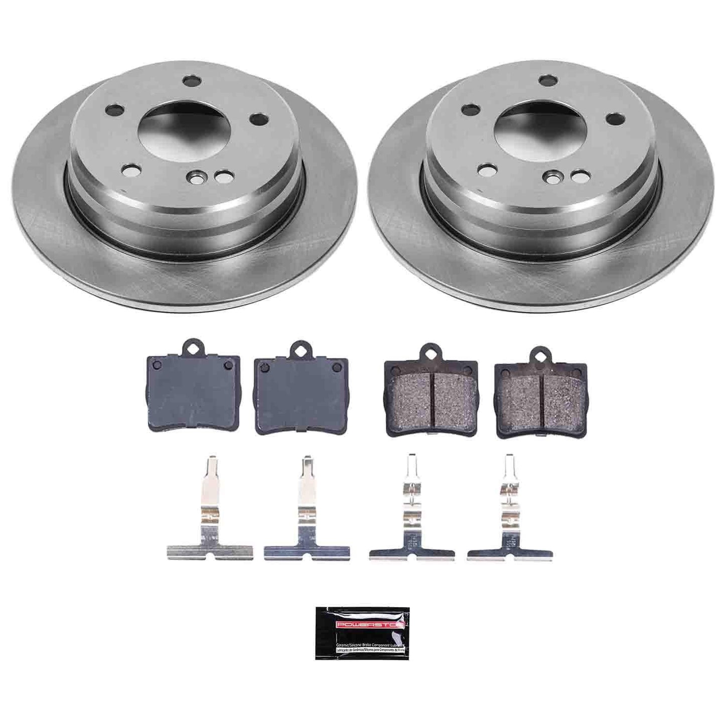 PowerStop Power Stop 1996 Mercedes-Benz C220 Rear Autospecialty Brake Kit KOE5167